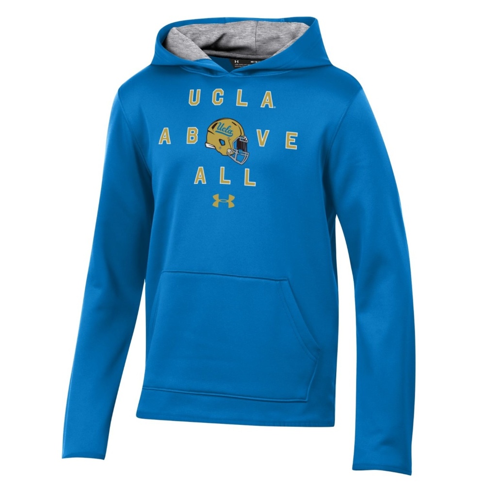 UCLA Above All Football Helmet Hoodie Sweater